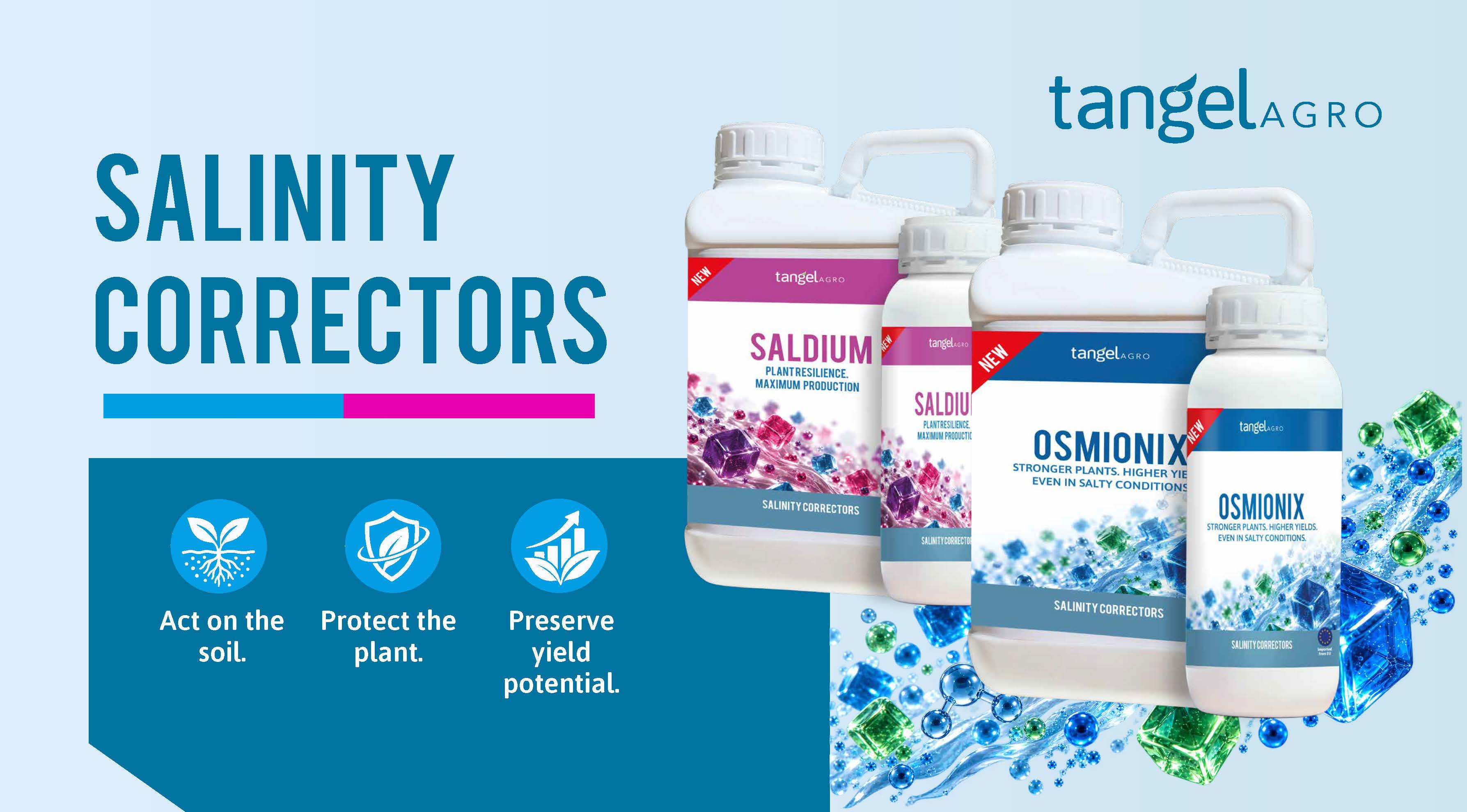 Salinity Correctors brochure cover