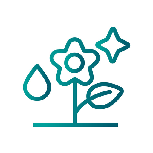 cat flowering fruit setting icon v2